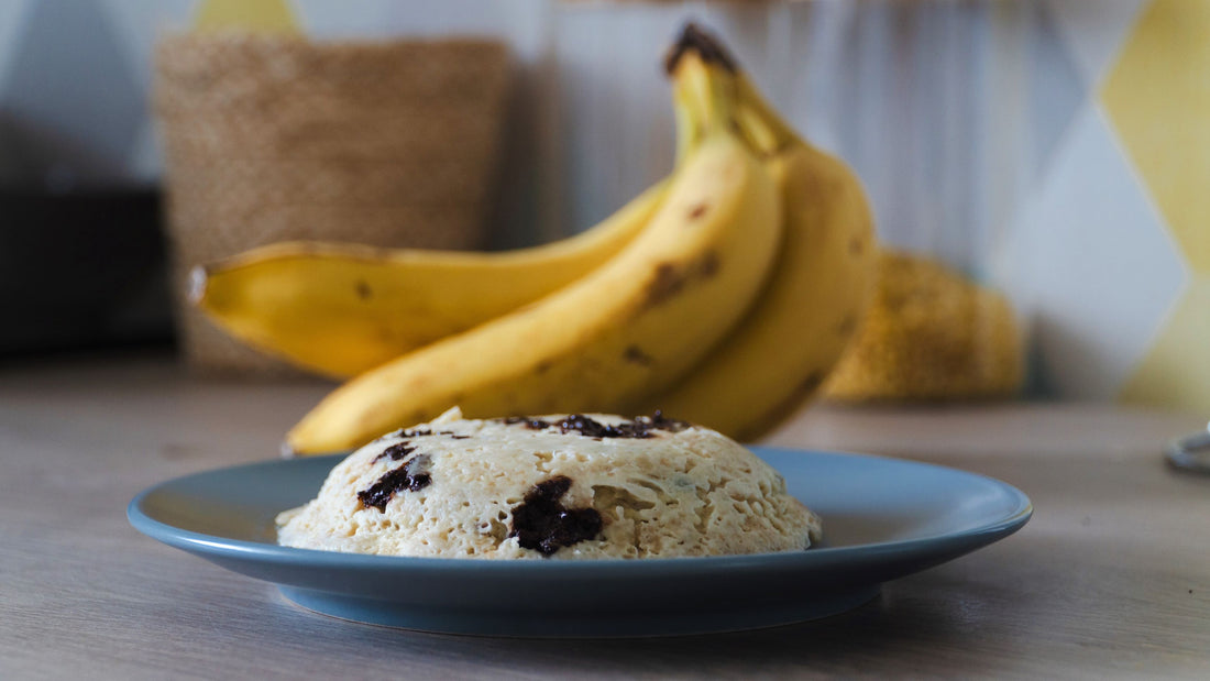 Bowlcake flocons d'avoines banane chocolat